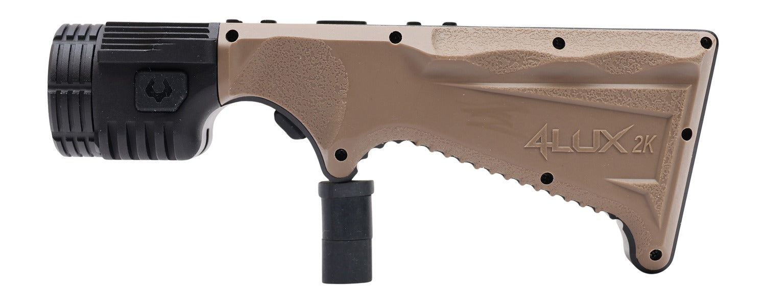 VIR 912-0104 4LUX 2K ANGLED FOREGRIP W/GRN LS FDE