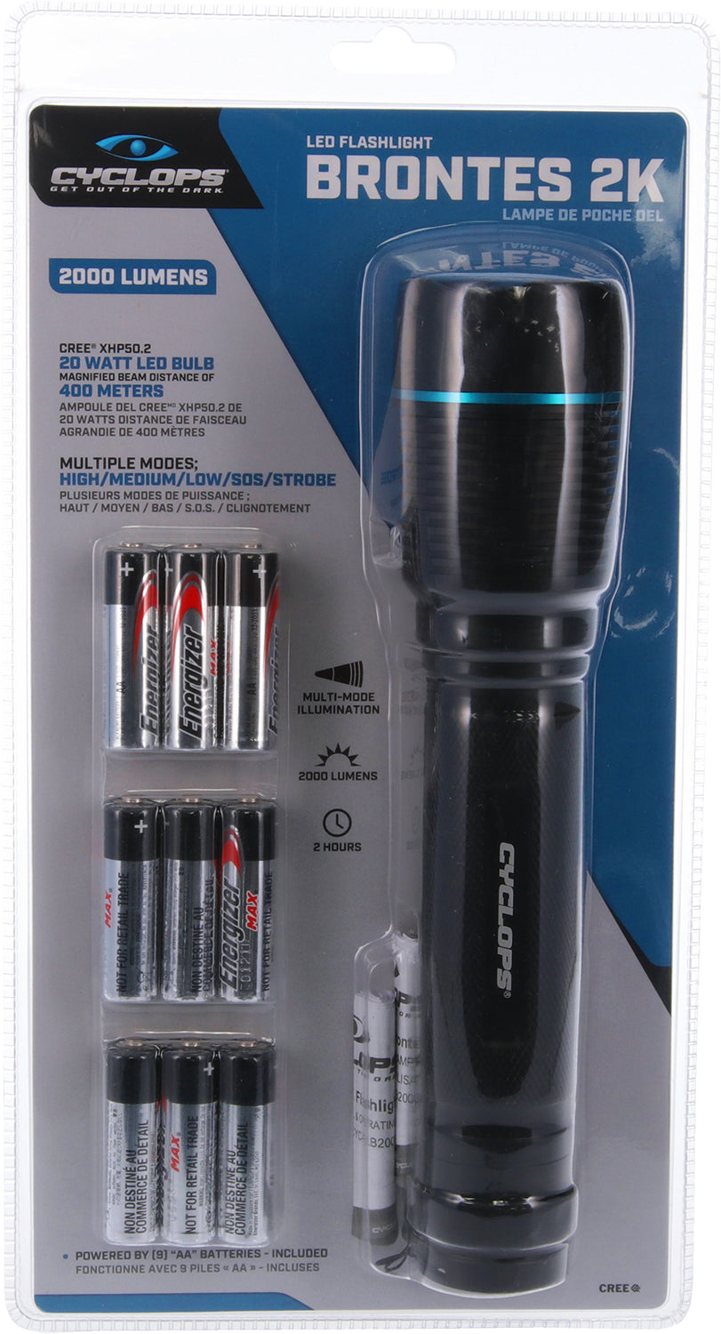 CYCLP CYC-FLB2000 BRONTES 2000 LUMEN FLSHLGHT