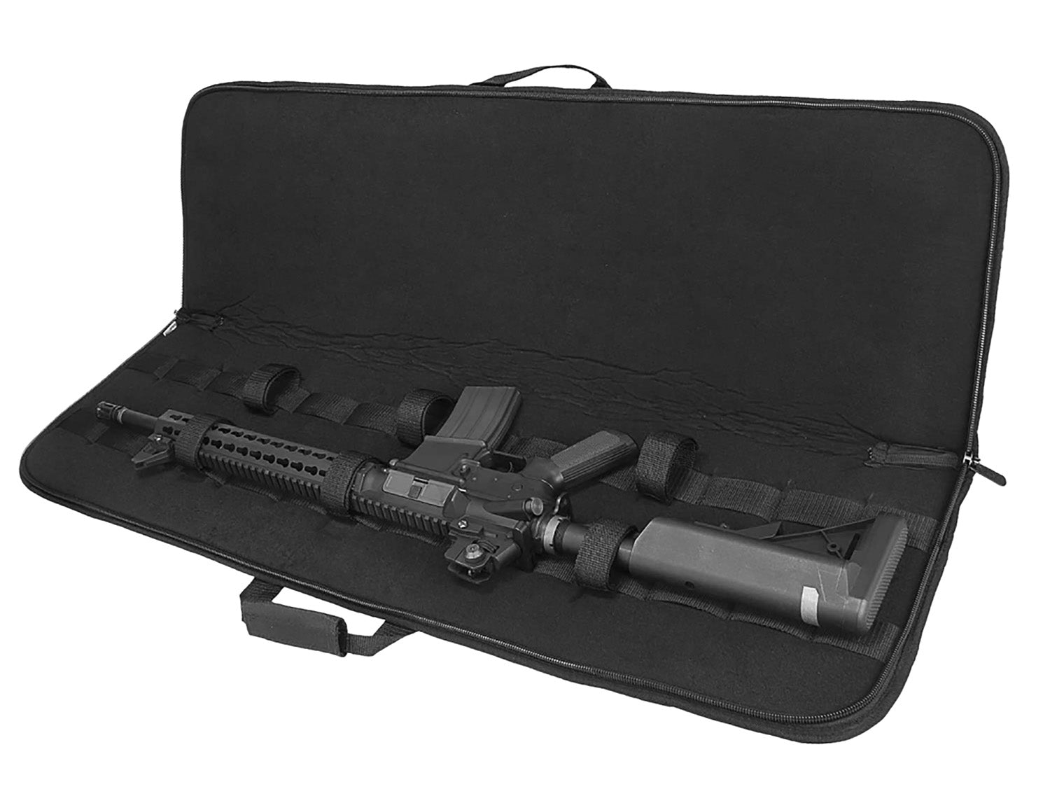 NC CVDRC2996B-42 DLX RIFLE CASE BLK 42IN