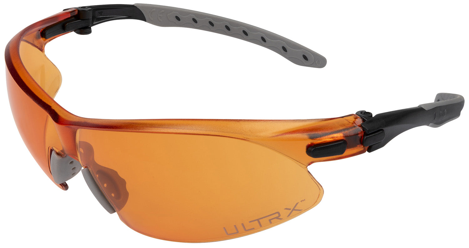 ALLEN 4141 KEEN SAFETY GLASSES AMBER