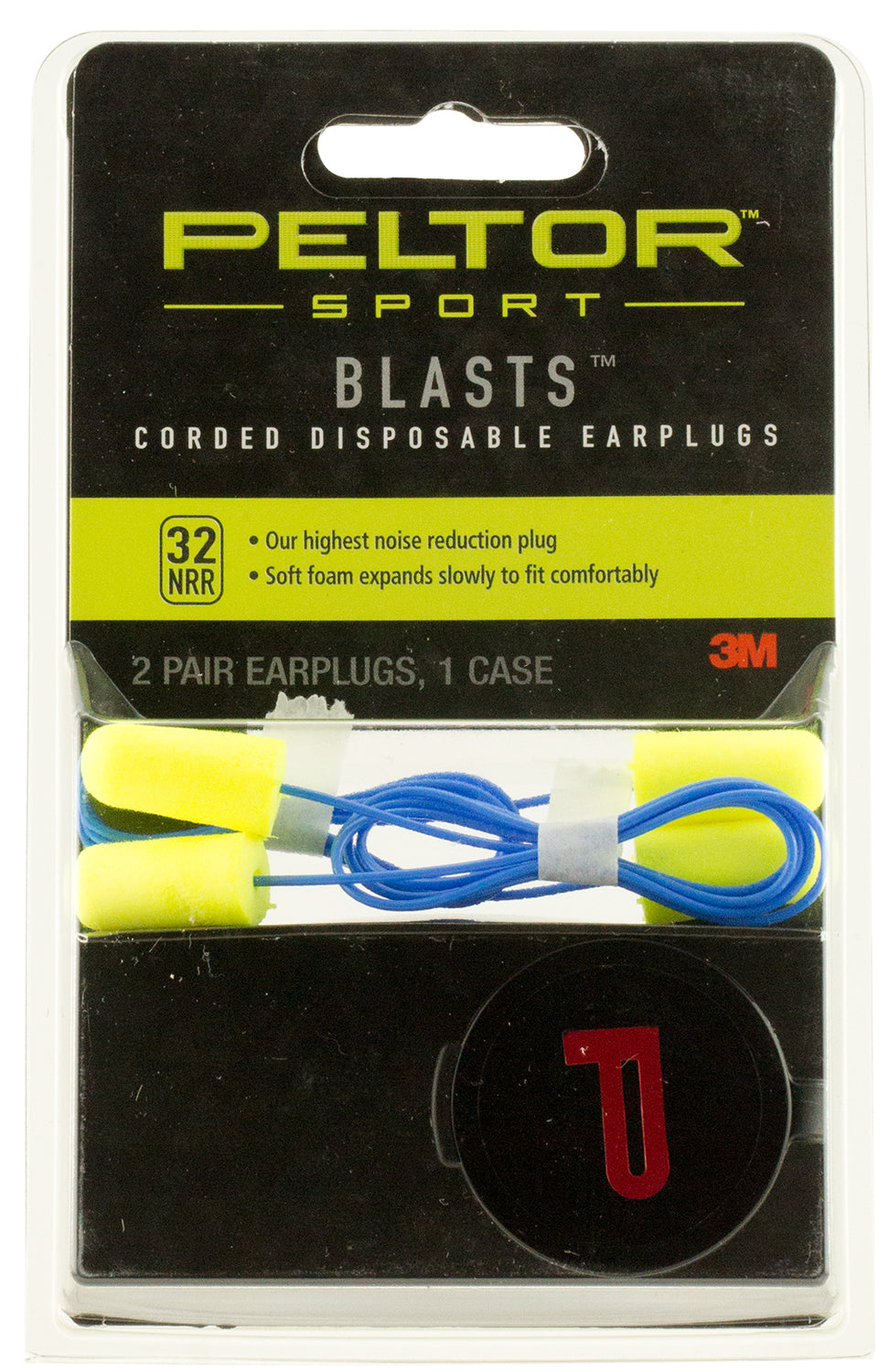 PEL 97081 BLASTS CORDED PLUGS 2PR