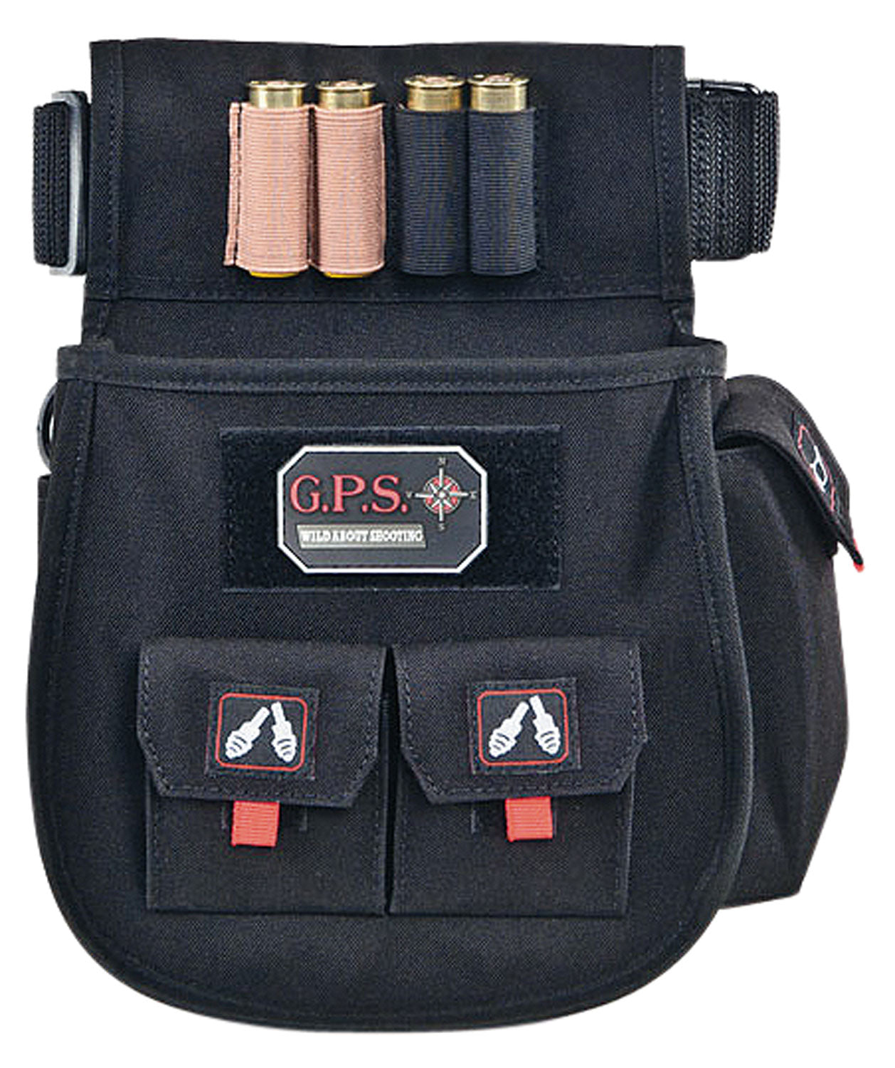 GPS 1094CSP     DLX SHELL PCH TWIN PCH BELT    BLK