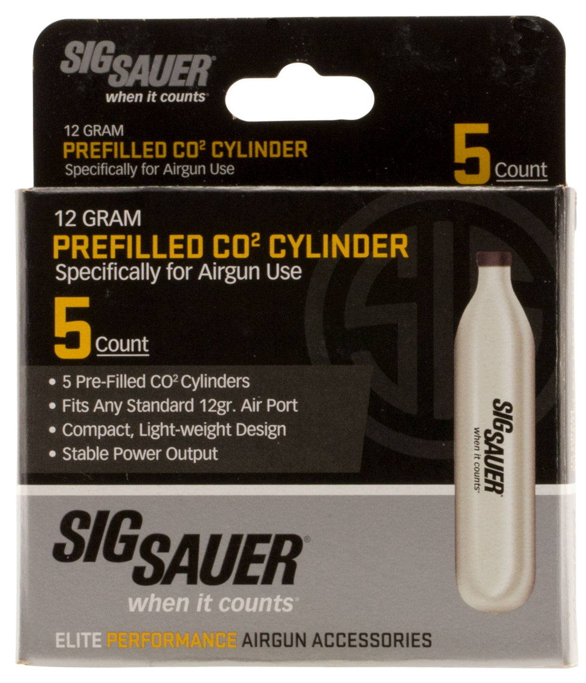 SIG AC125                  CO2 AIR 12GR        5PK