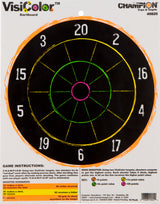 CHAMP 45825      VISICOLOR TGT DARTBOARD