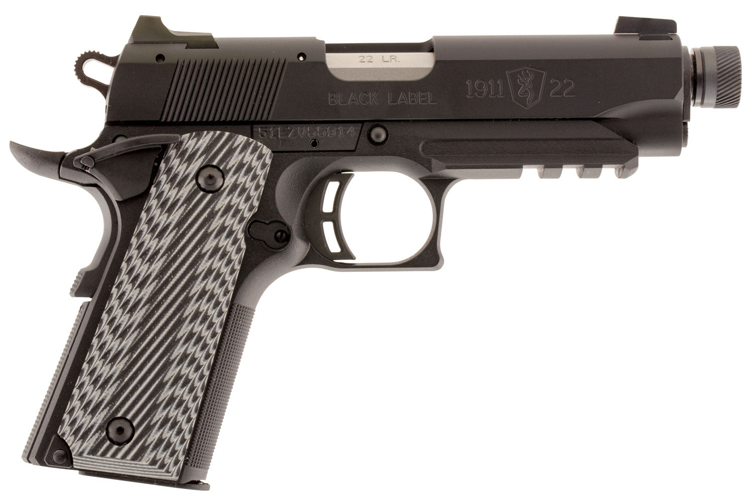 BRN 051821490 1911 BLKLBL CM     22 4.25 10R   BLK