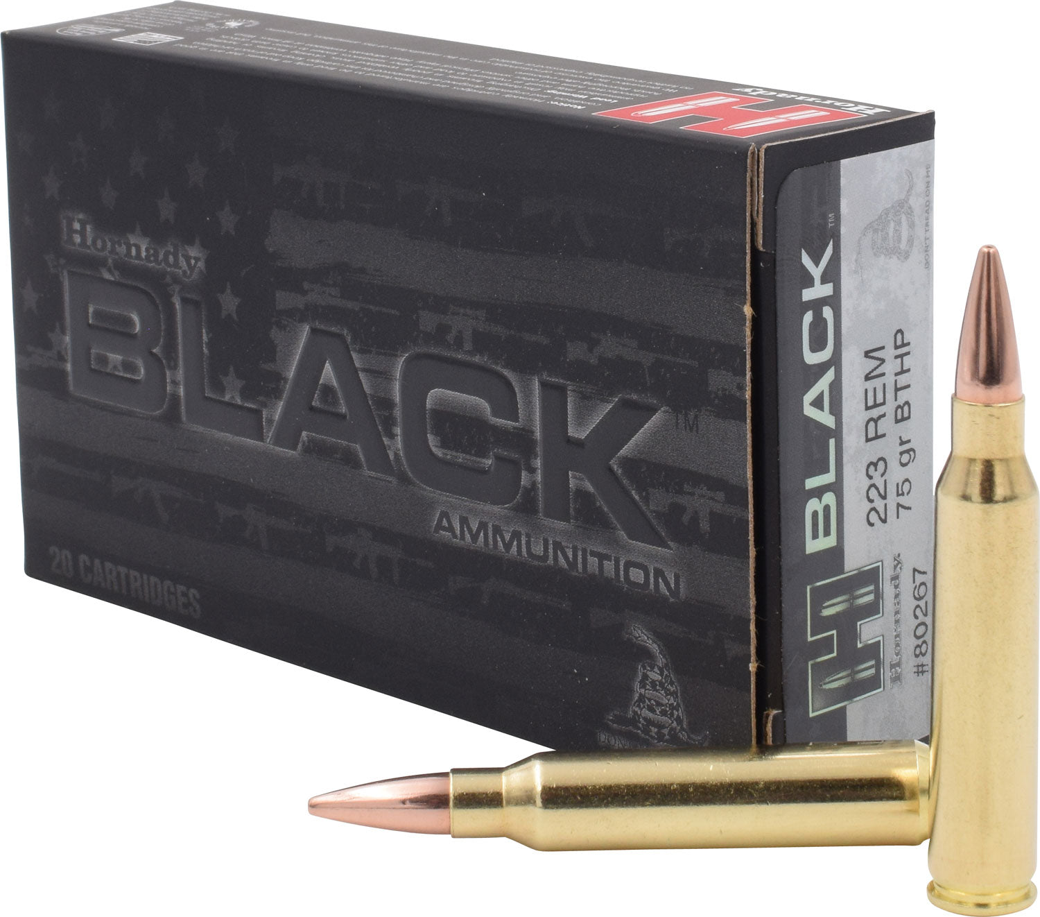 HORN 80267  BLACK       223      75 BTHP     20/10