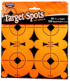 BIR 33903          TARGET SPOTS 3"30PK ORN