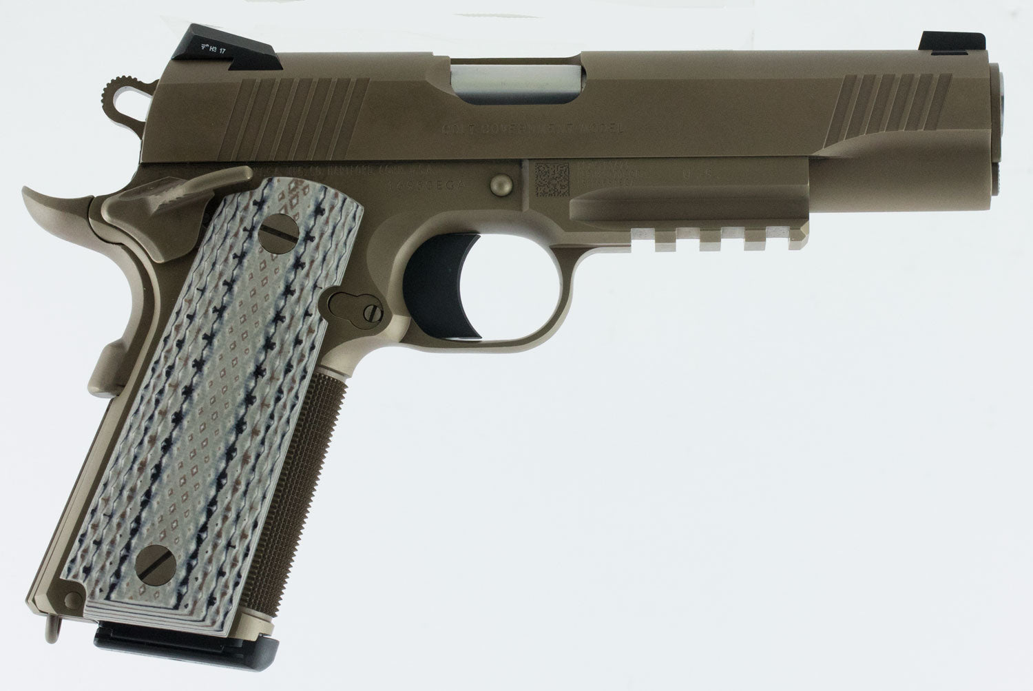 COLT O1070CQB  *LTD*   GOV CUSTOM  45ACP  DSRT SND
