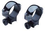 BUR 420072    RIMFIRE  RINGS MED DLX  BLK