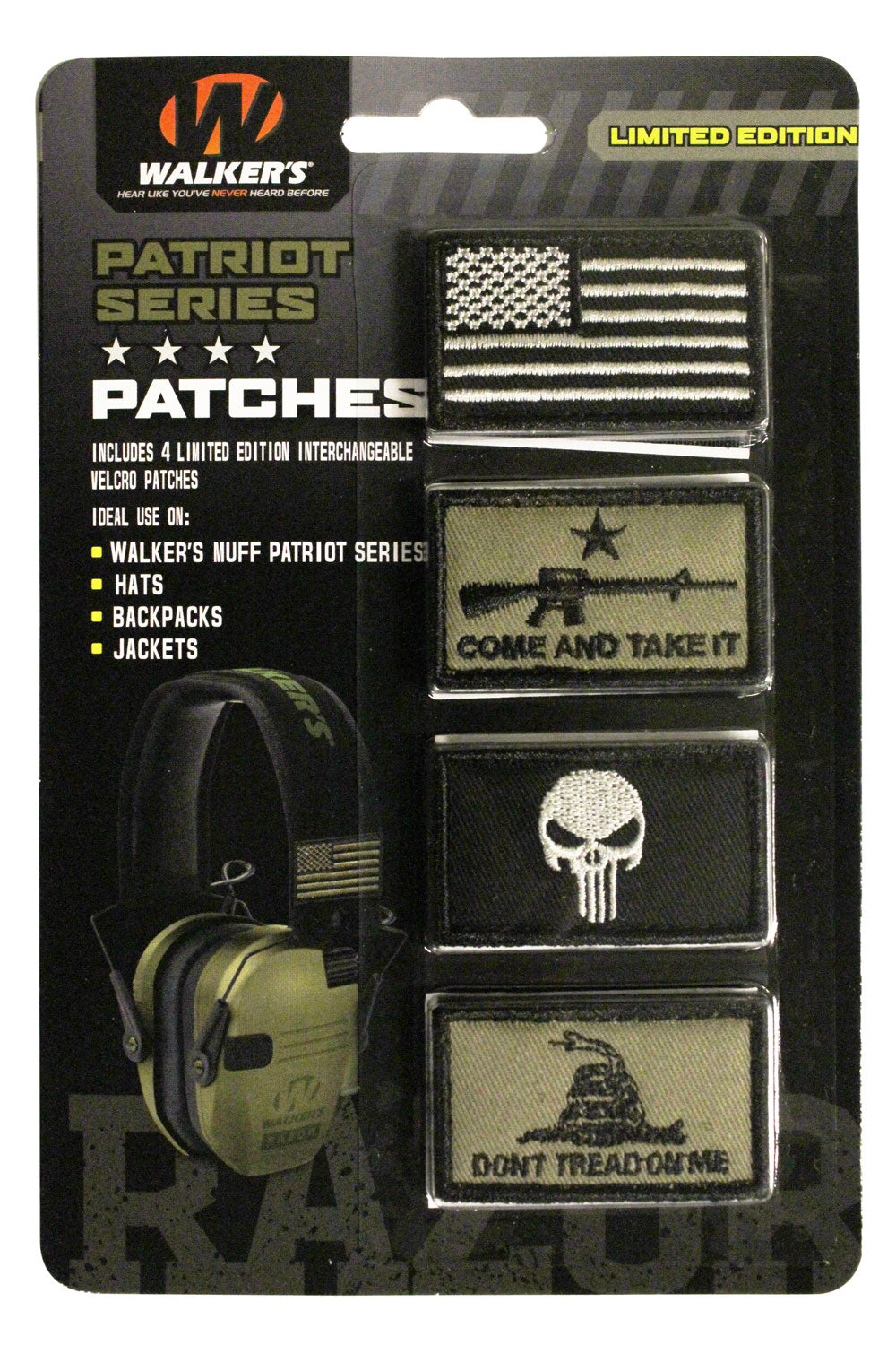 WLKR GXP-PATKIT2       RAZR PATRIOT MUFF PATCH KT