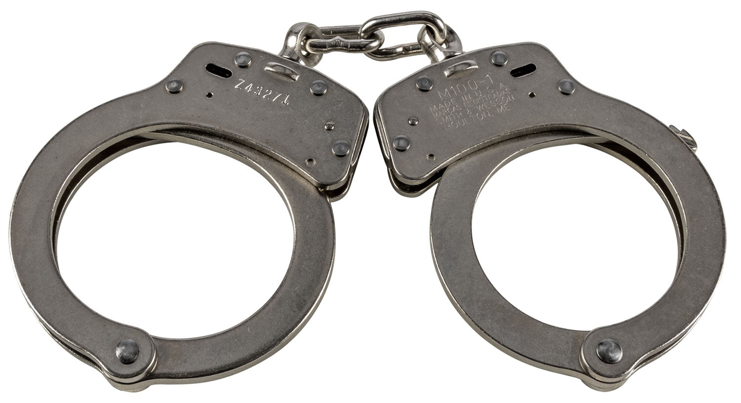 S&amp;W 350103       MOD 100  HANDCUFF STD    NKL