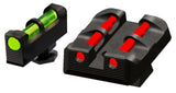 HIVIZ GLT178   GLK TGT SIGHTS F&amp;R GRBW