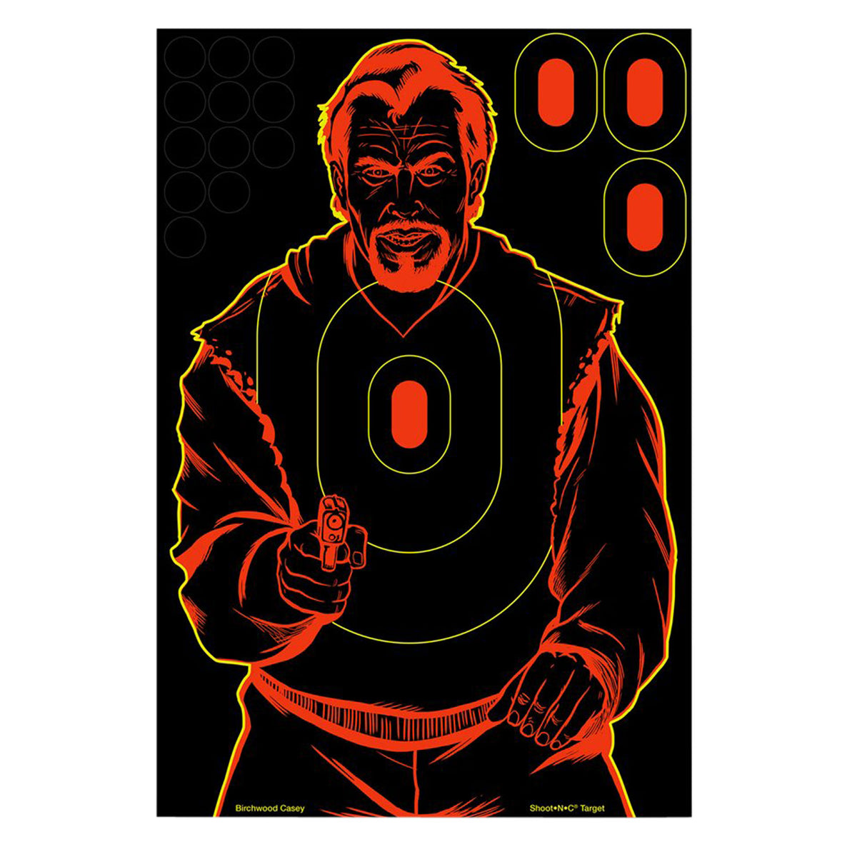 BIR 34645          SHOOT-N-C 12X18 BAD GUY     5PK