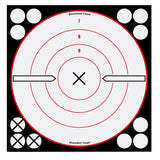 BIR 34802          SHOOT-N-C 8"XBLLSYE WHT/BLK 6PK