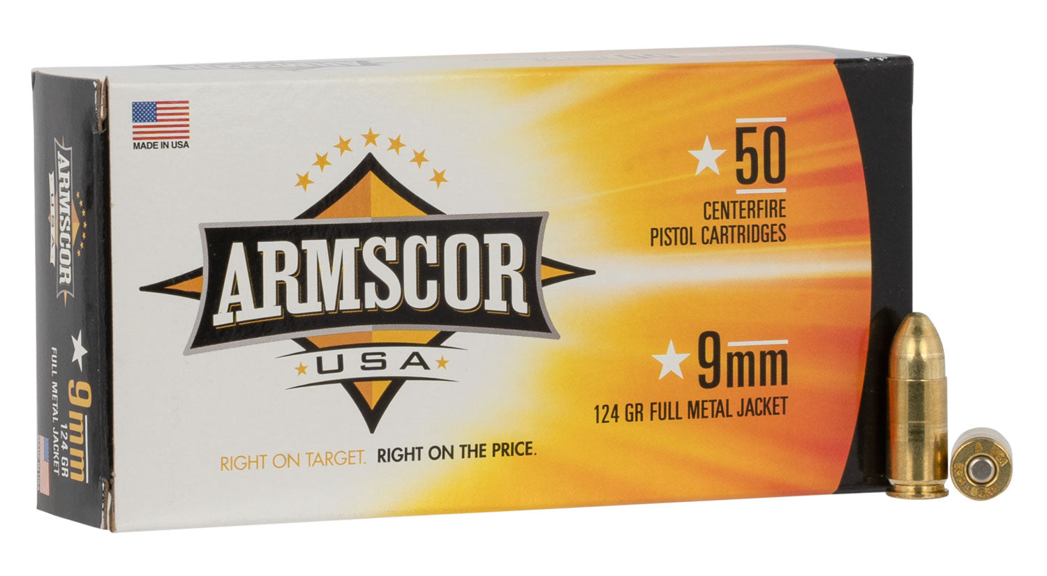 ARMS FAC94  USA         9MM    124 FMJ       50/20