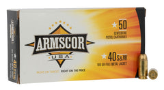 ARMS FAC402N            40SW   180 FMJ       50/20