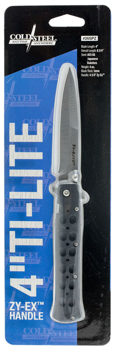 COLD  26SP        TI-LITE ZYTEL