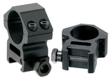 UTG RGWM-25M4       1"/2PC MED WEAVR RNGS