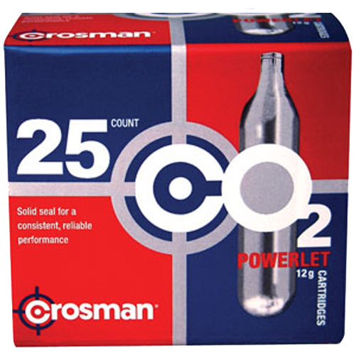 CROS 2311       POWERLET 12G CO2 CYLINDERS    25PK
