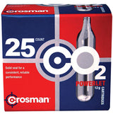 CROS 2311       POWERLET 12G CO2 CYLINDERS    25PK