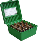 MTM R10010      100RD RIFLE BOX                GRN
