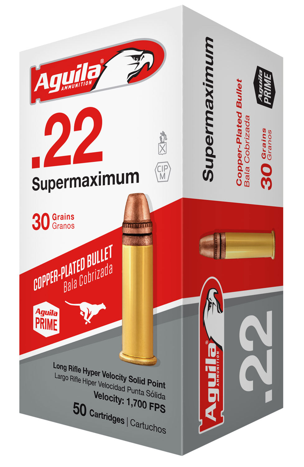 AGUILA 1B220298      22SUPMX SP 30GR         50/20