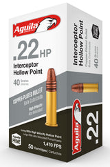 AGUILA 1B220321      22INTER HP 40GR         50/20