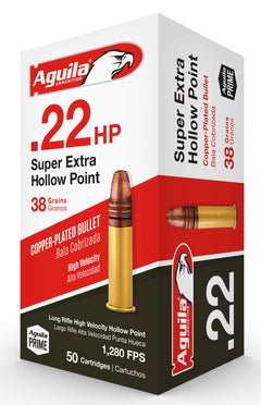 AGUILA 1B220335      22LR HV HP 38GR         50/40
