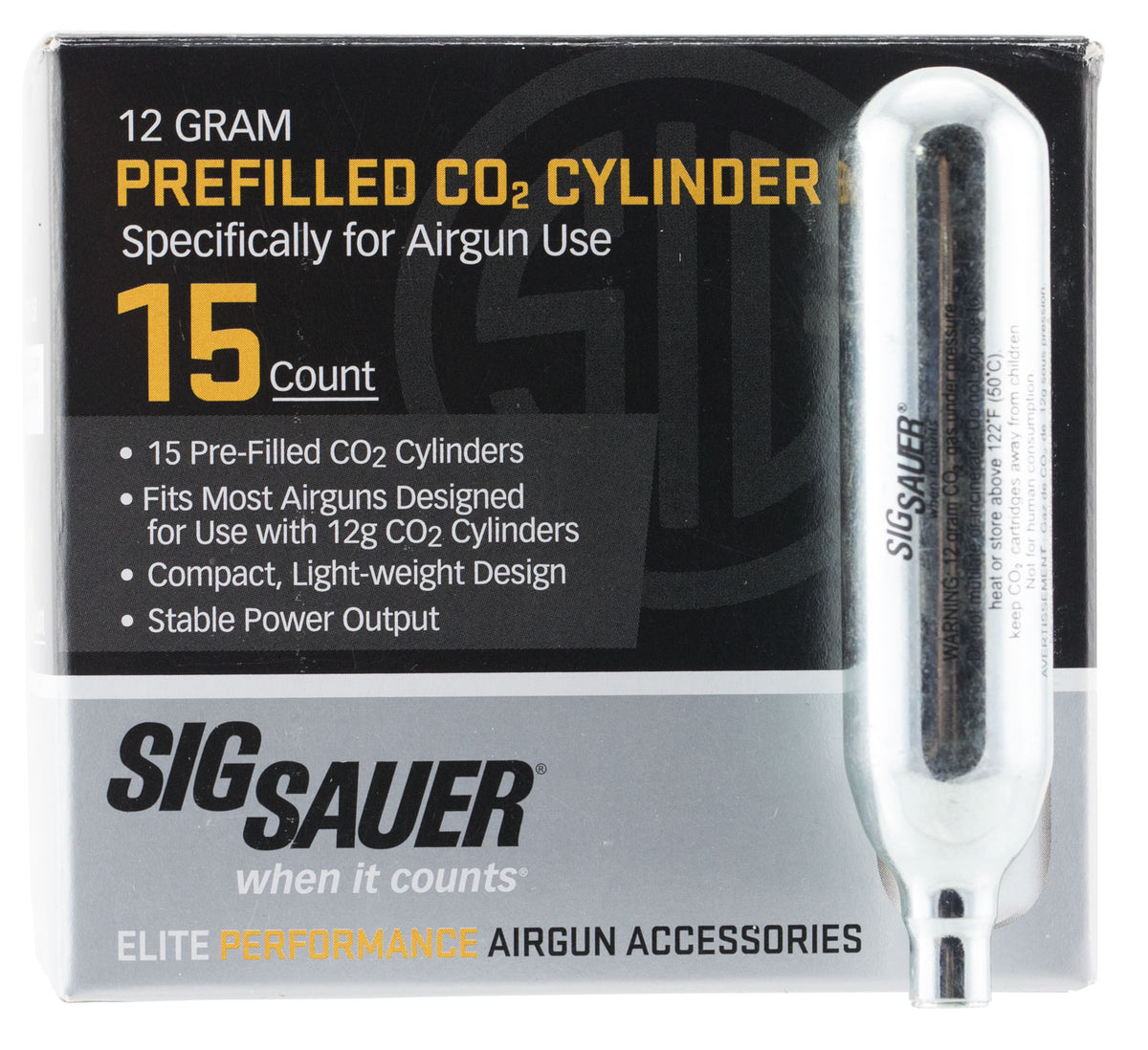 SIG AC1215                 CO2 AIR 12GR       15PK