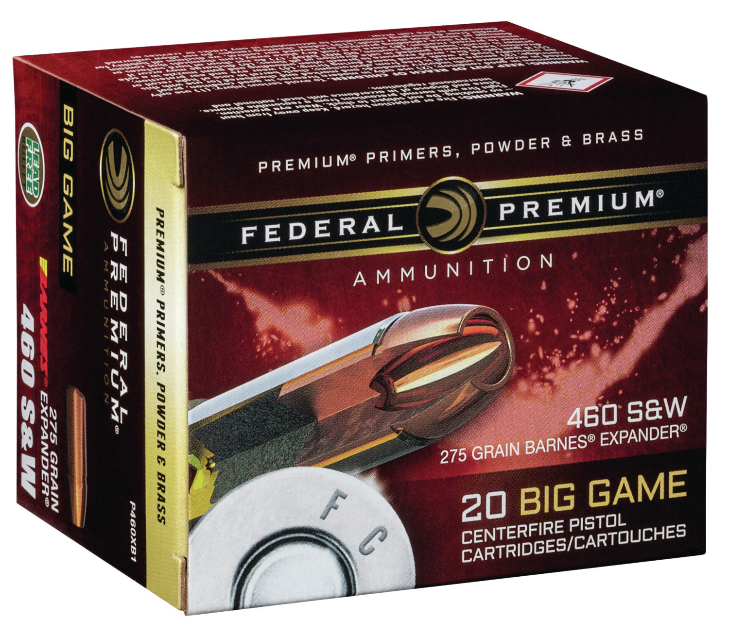 FED P460XB1        460SW   275 BRX           20/10