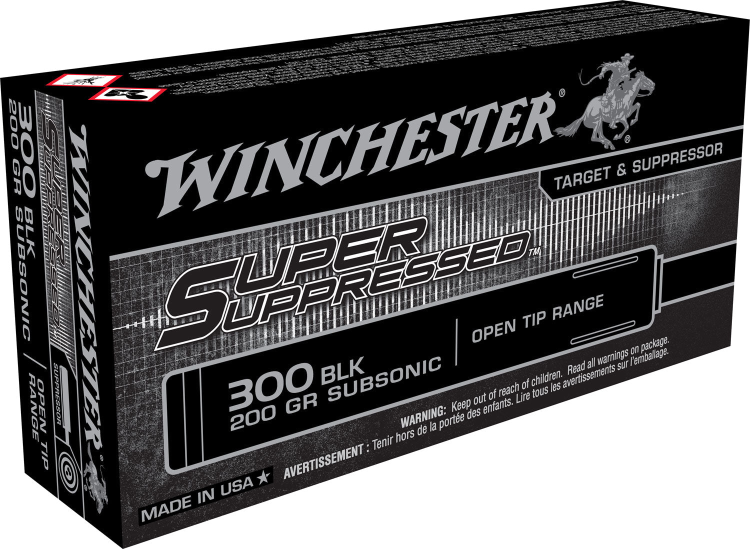 WIN SUP300BLK       300BO   200 FMJOT SUP    20/10
