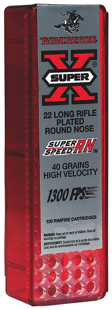 WIN X22LRSS1        22LR  SUPX 40 RN        100/20