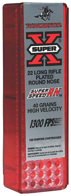 WIN X22LRSS1        22LR  SUPX 40 RN        100/20