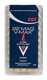 CCI 0073  22WMR                30 V-MAX      50/40