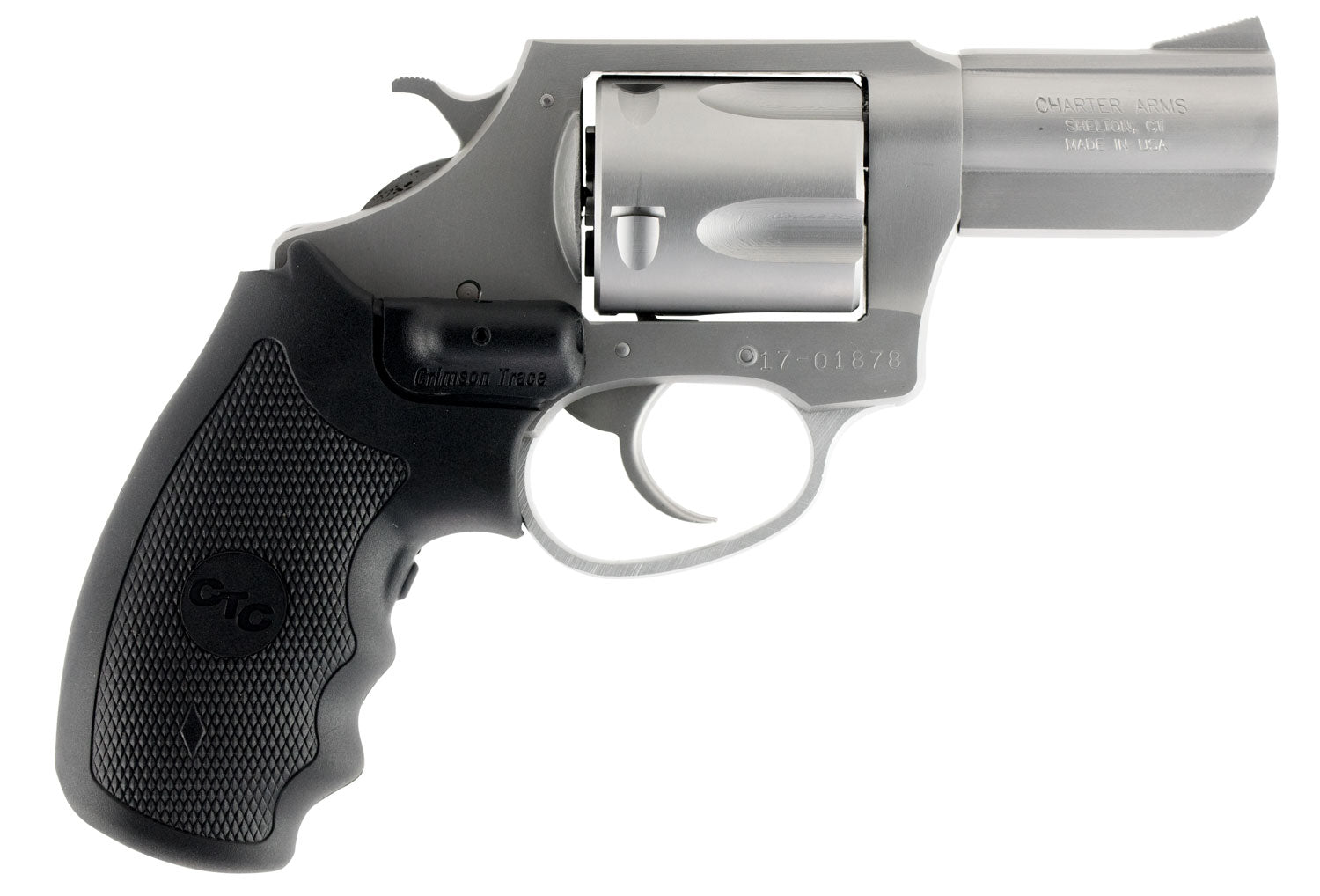 CHA 74424 BULLDOG       44SPC 2.5 5SHOT CT GRIP SS