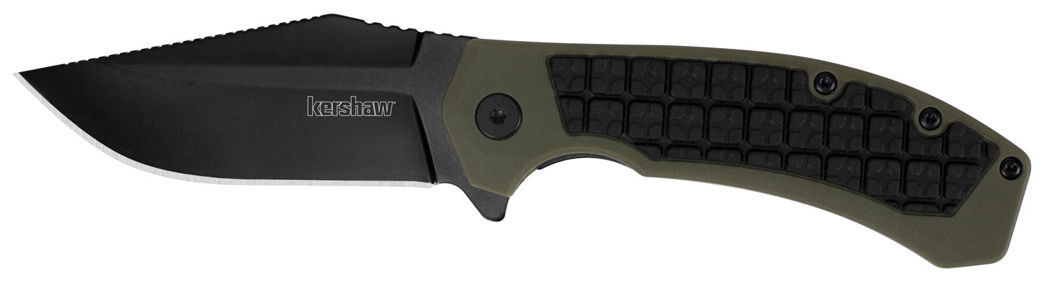 KER 8760        FAULTLINE  BLACK OXIDE/RUBBER OVER