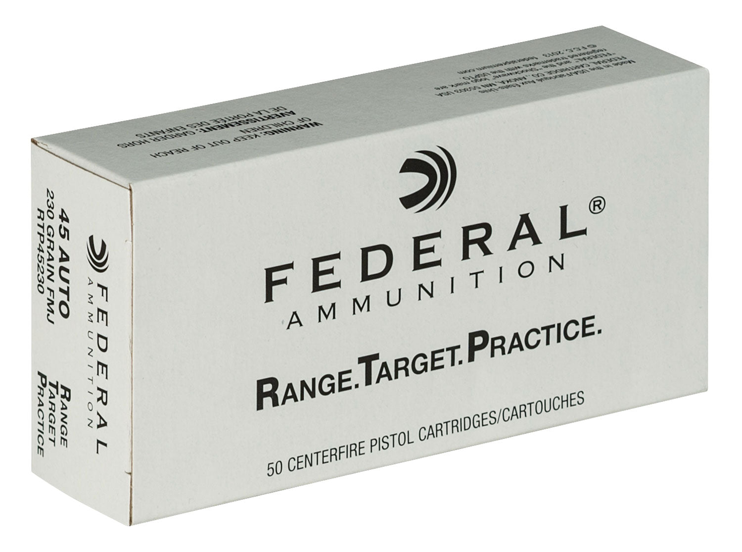 FED RTP45230     45A       230 FMJ  RNGTRT   50/20