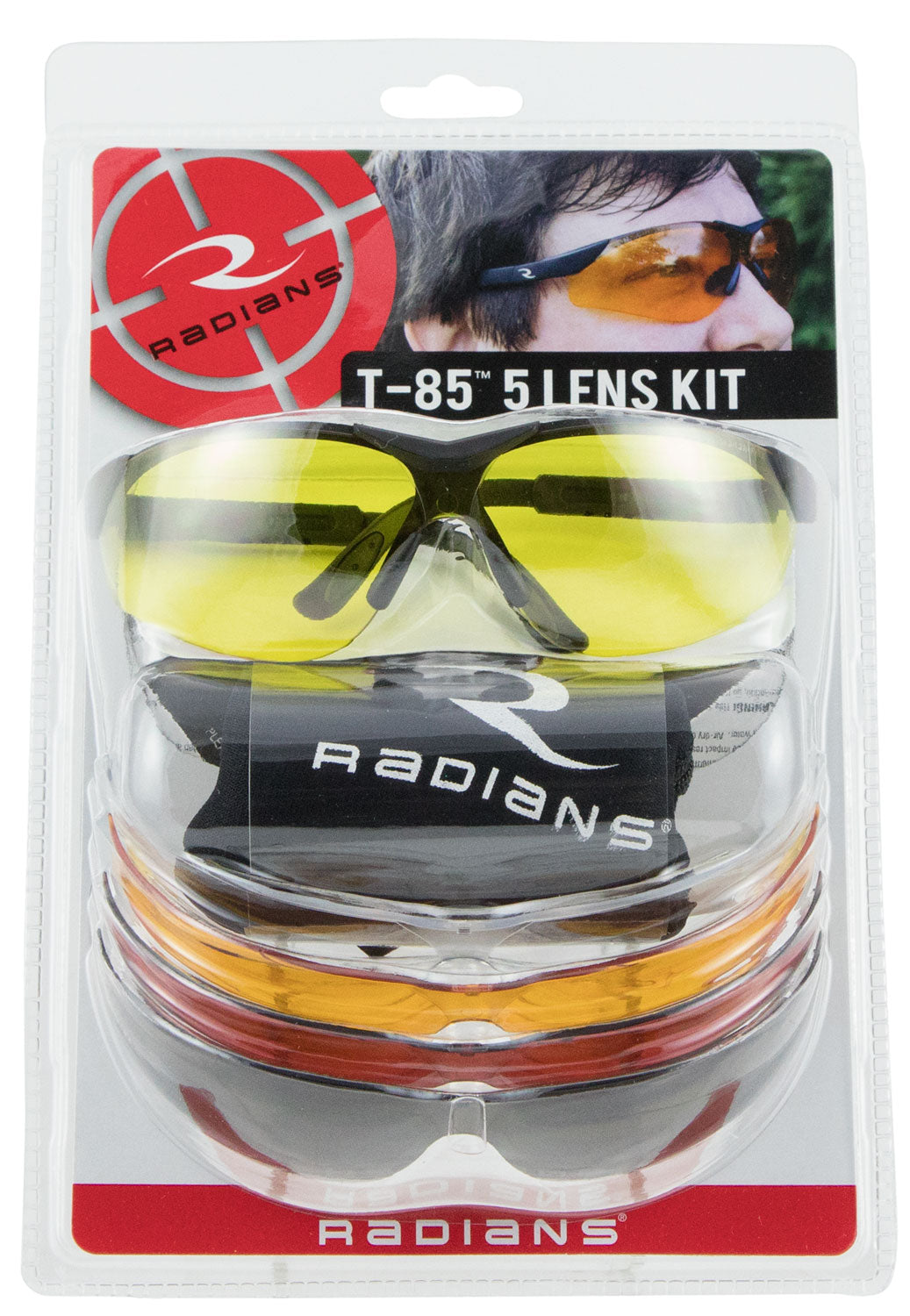 RAD T85RC       GLASSES 5 LENS SET