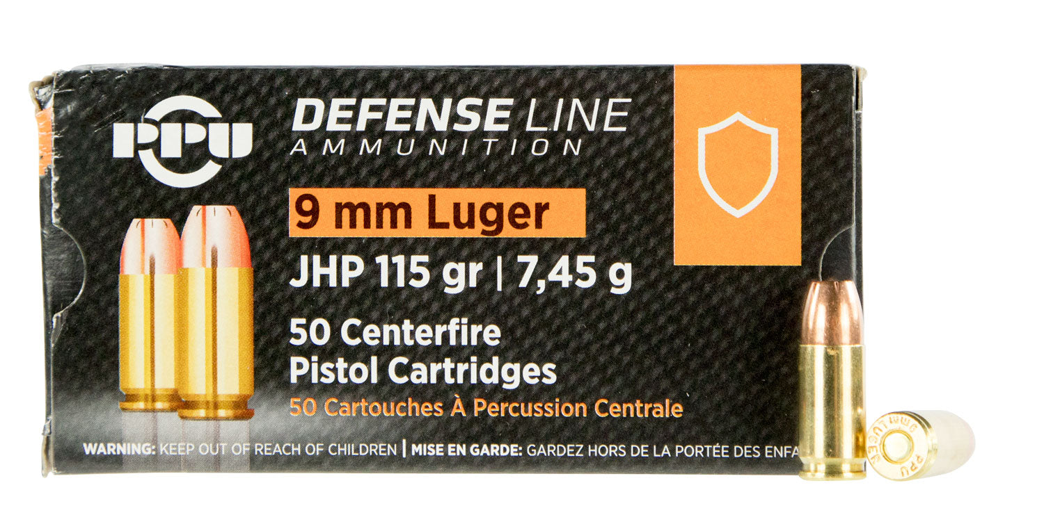 PPU PPD91       9MM         115 JHP          50/20