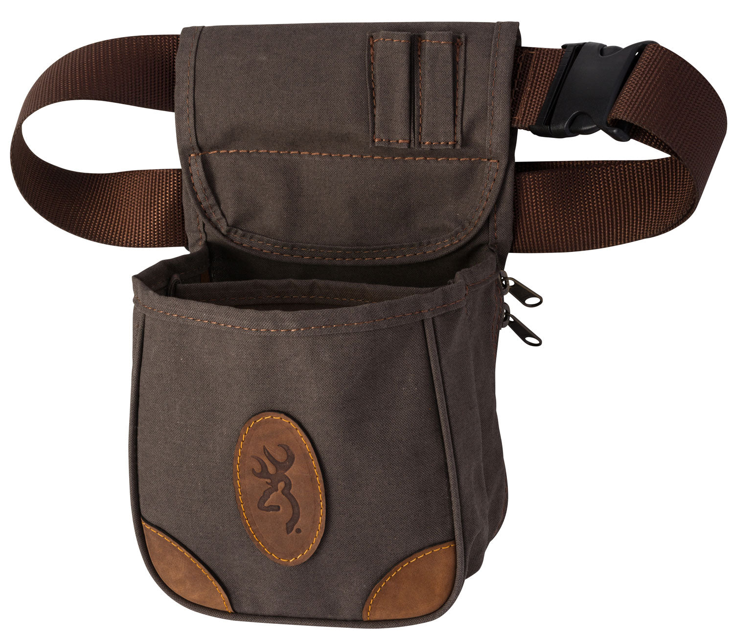 BRN 121388692  LONA CANVAS POUCH           FLT/BRN