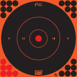 PROSHOT 12B-ORNGE-5PK    12" SPLATTER BULLSEYE TRG