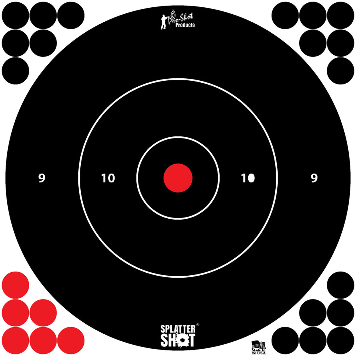 PROSHOT 12B-WHTE-TG-5PK  12