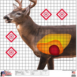 PROSHOT WDSI-5PK  25X25 WHTTAL SIGHT-IN TRGT