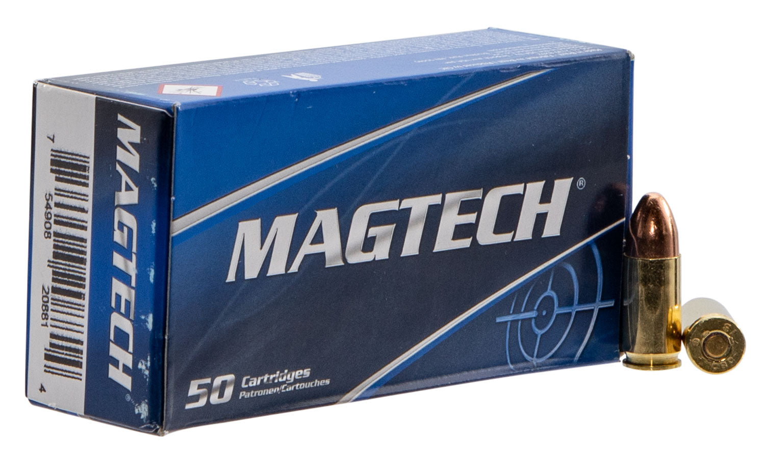 MAGTECH 9NATO      9MM     124 FMJ NATO      50/20