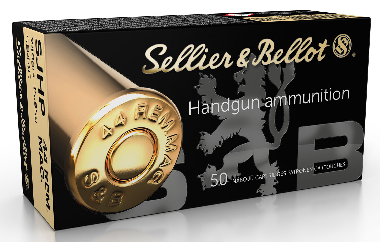 S&B SB44C          44 MAG  240 SJHP          50/12