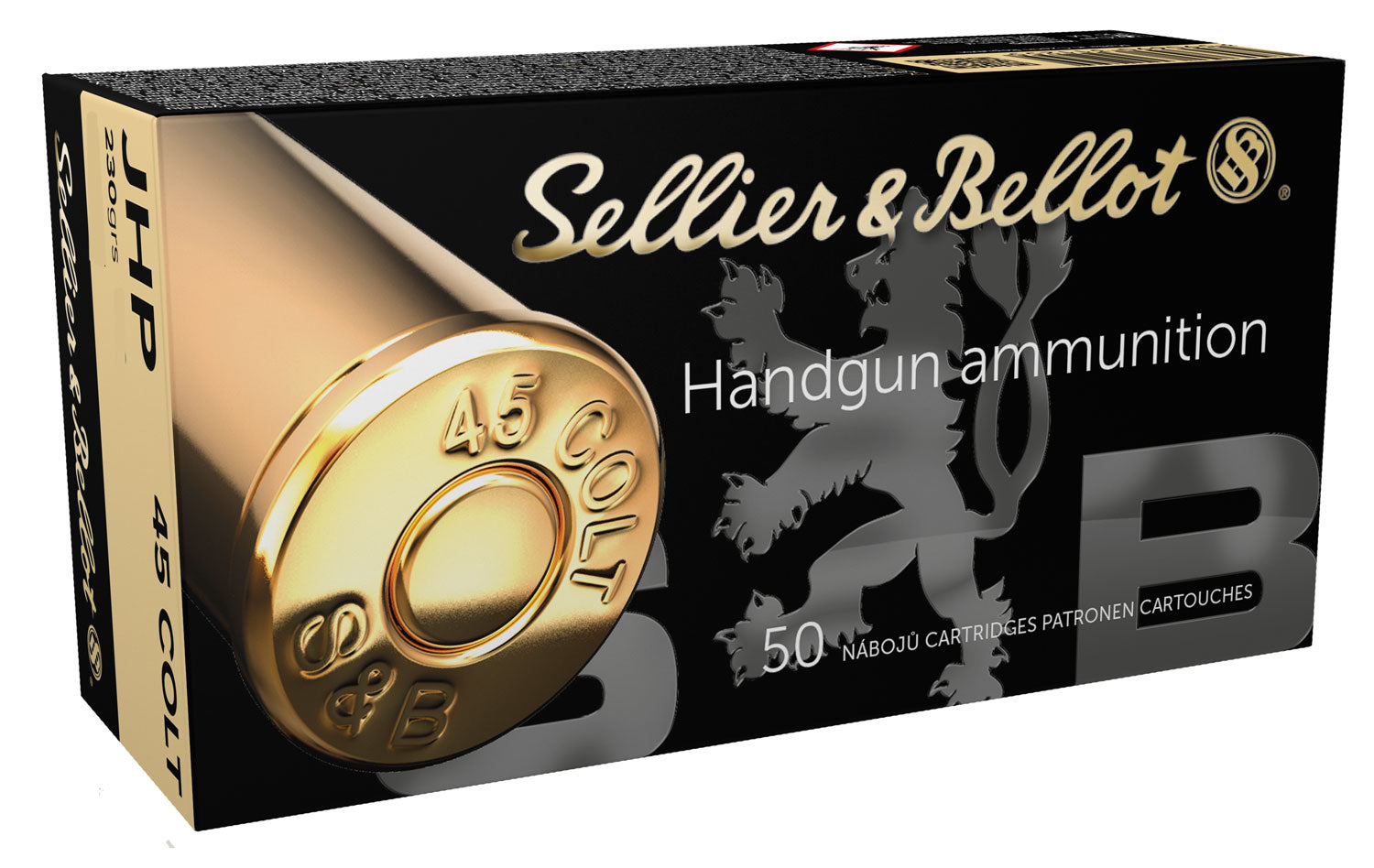 S&B SB45F          45 COLT 230 JHP           50/12