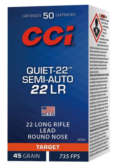 CCI 975CC 22LR       QUIET     45 SP        50/100