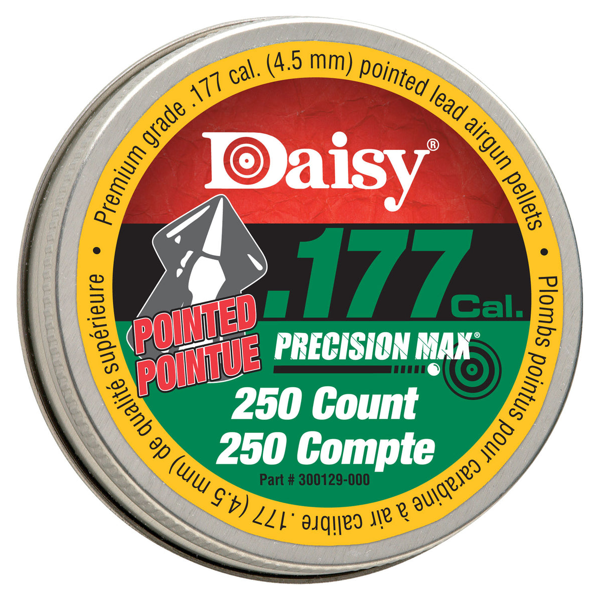 DAISY 987777-406  177 POINTED PELLET           250
