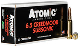 ATOMIC 00476 6.5CRD      130 SUBSONIC HPBT   20/10