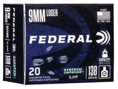 FED S9SJT1         9MM      138 SYNTECH DEF  20/10